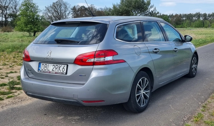 Peugeot 308 cena 37500 przebieg: 54000, rok produkcji 2016 z Bolesławiec małe 232